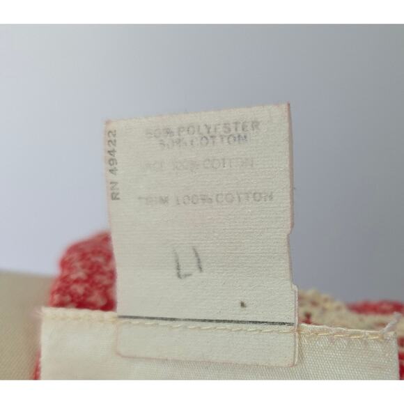 Gunne Sax Red Floral Corset Maxi Dress Size 9 Vintage 70s Prairie Lace Up - Picture 12 of 12